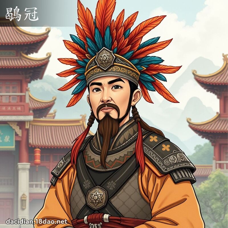 鶡冠 - 国语大辞典配图