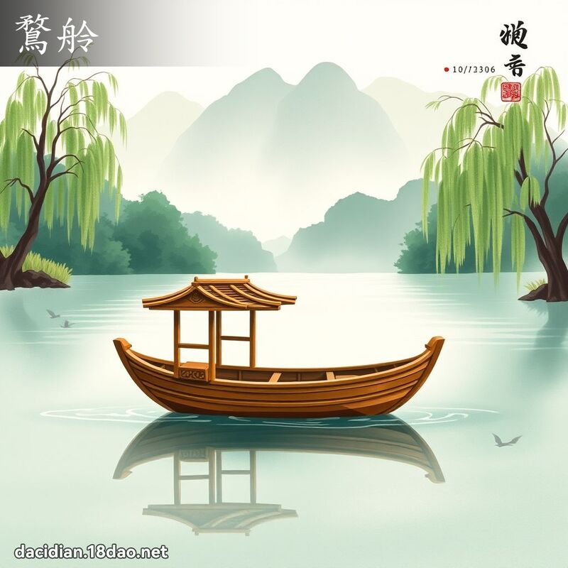 鶩舲 - 国语大辞典配图