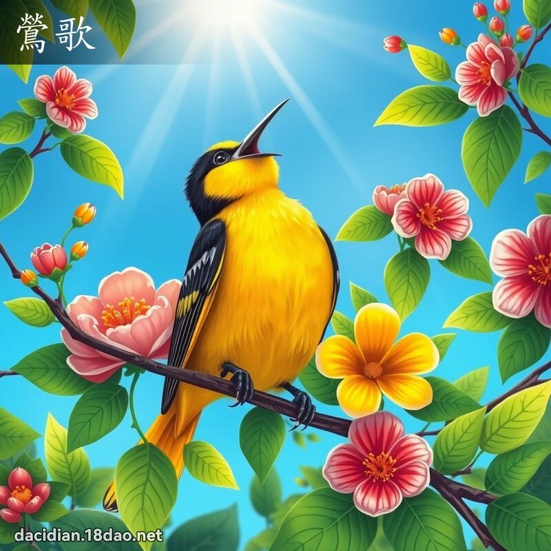 鶯歌 - 國語大辭典配圖