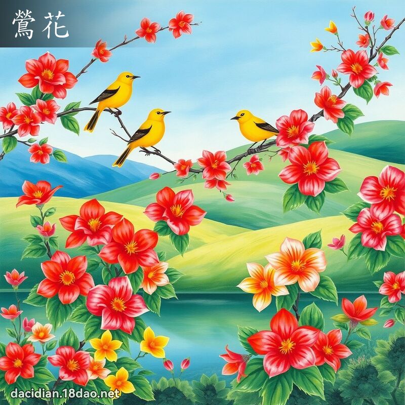鶯花 - 國語大辭典配圖