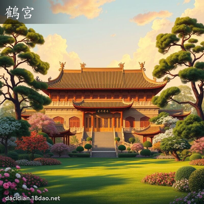鶴宮 - 國語大辭典配圖