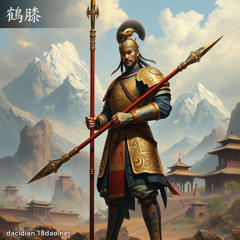 鶴膝 - 國語大辭典配圖