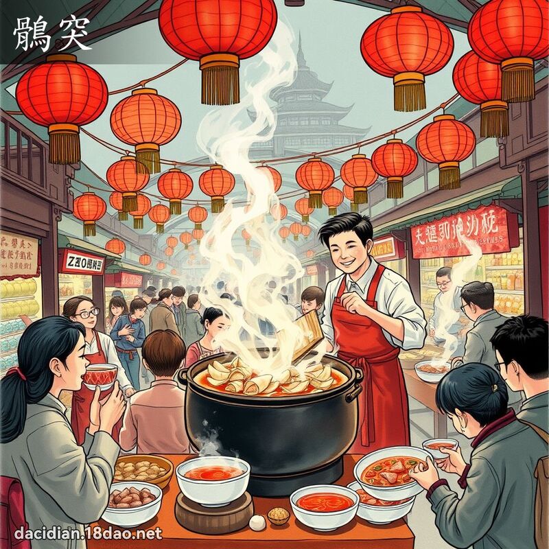 鶻突 - 国语大辞典配图