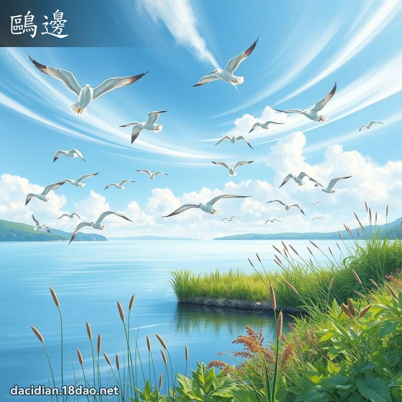 鸥边 - 国语大辞典配图
