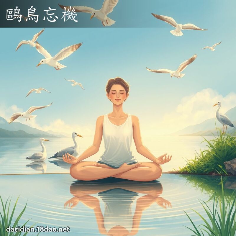 鷗鳥忘機 - 國語大辭典配圖