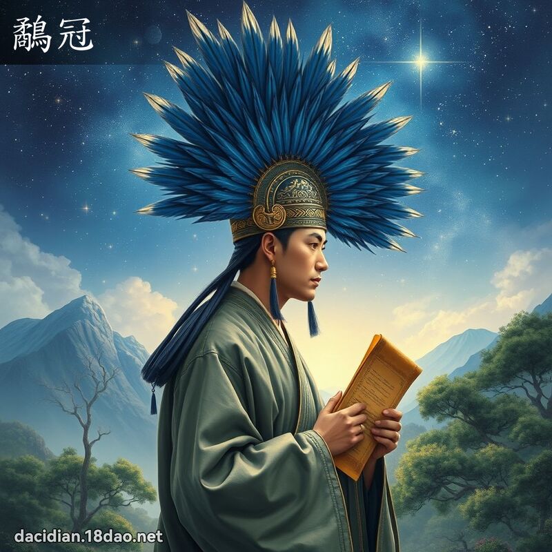鷸冠 - 國語大辭典配圖