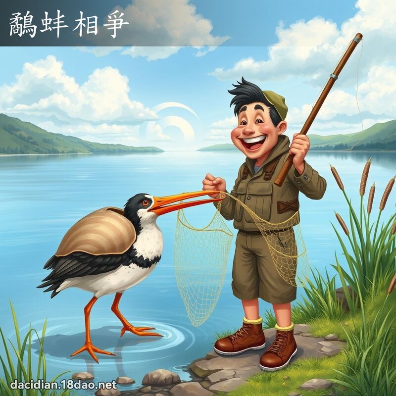鷸蚌相爭 - 國語大辭典配圖