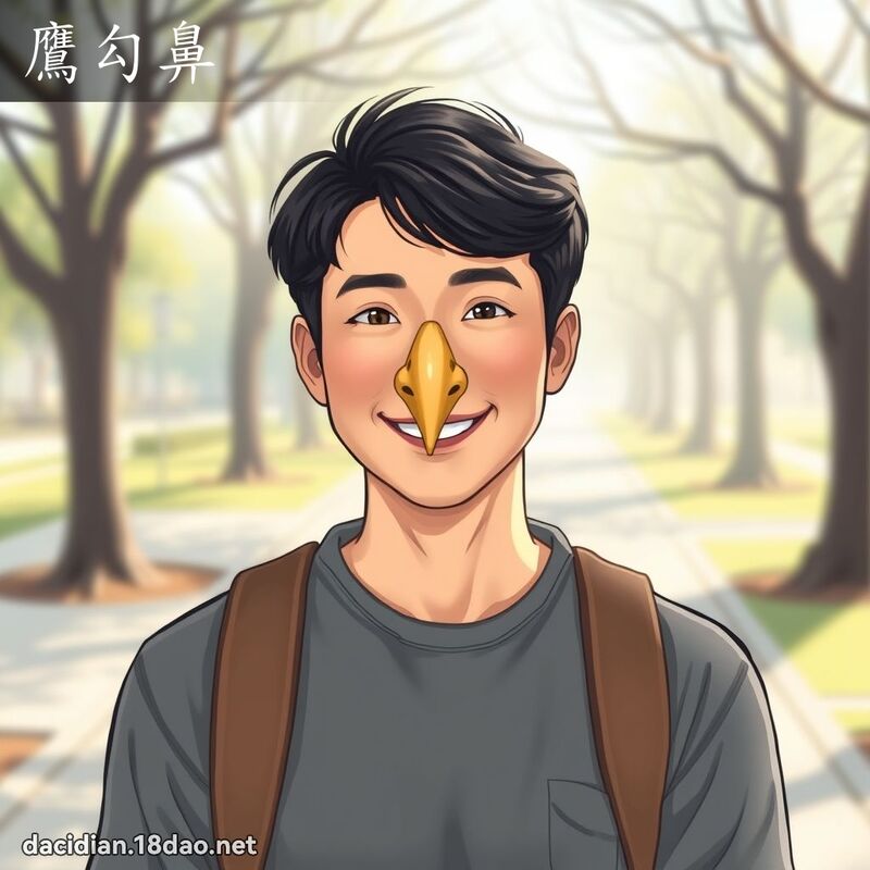 鹰勾鼻 - 国语大辞典配图
