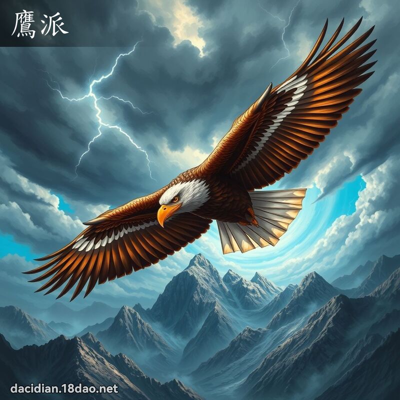 鹰派 - 国语大辞典配图