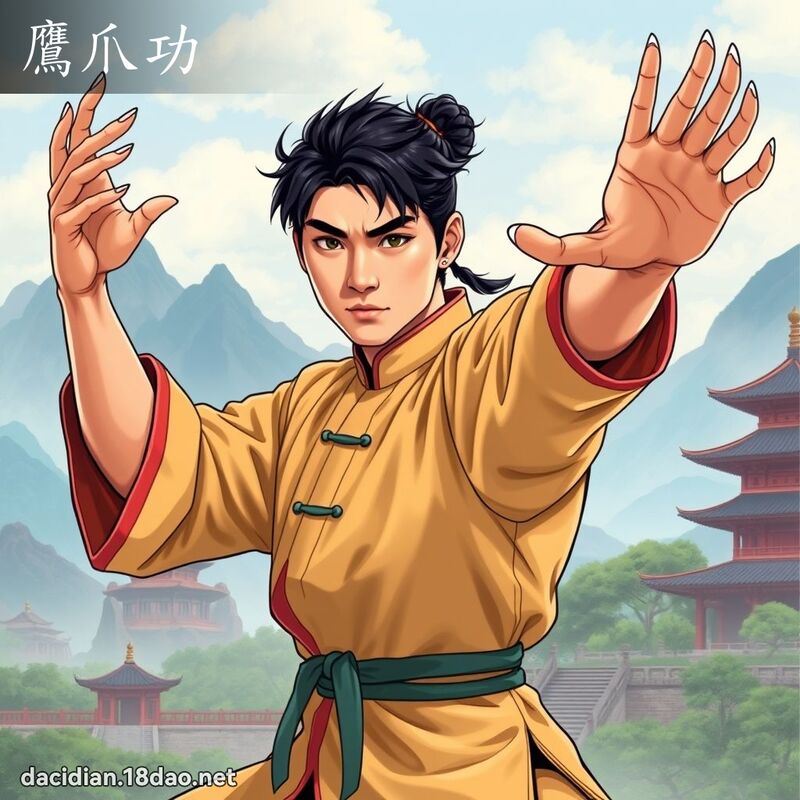 鷹爪功 - 國語大辭典配圖