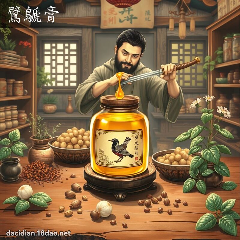 鷿鷈膏 - 国语大辞典配图