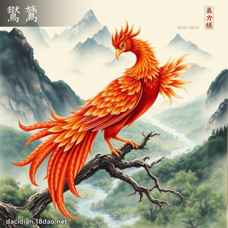 鸑鷟 - 國語大辭典配圖