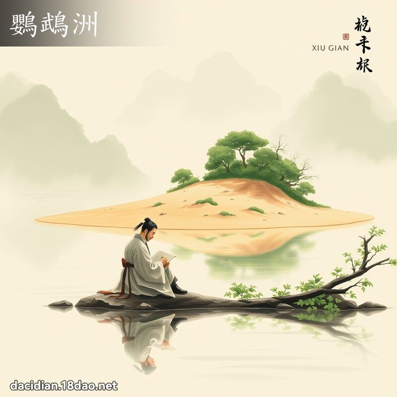 鸚鵡洲 - 國語大辭典配圖