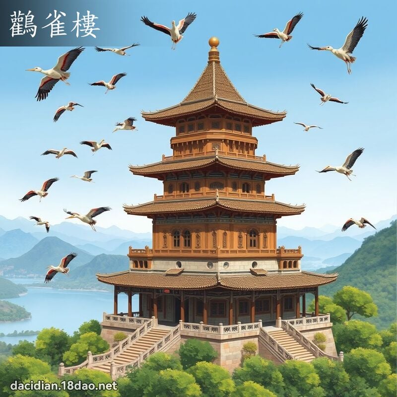 鸛雀楼 - 国语大辞典配图