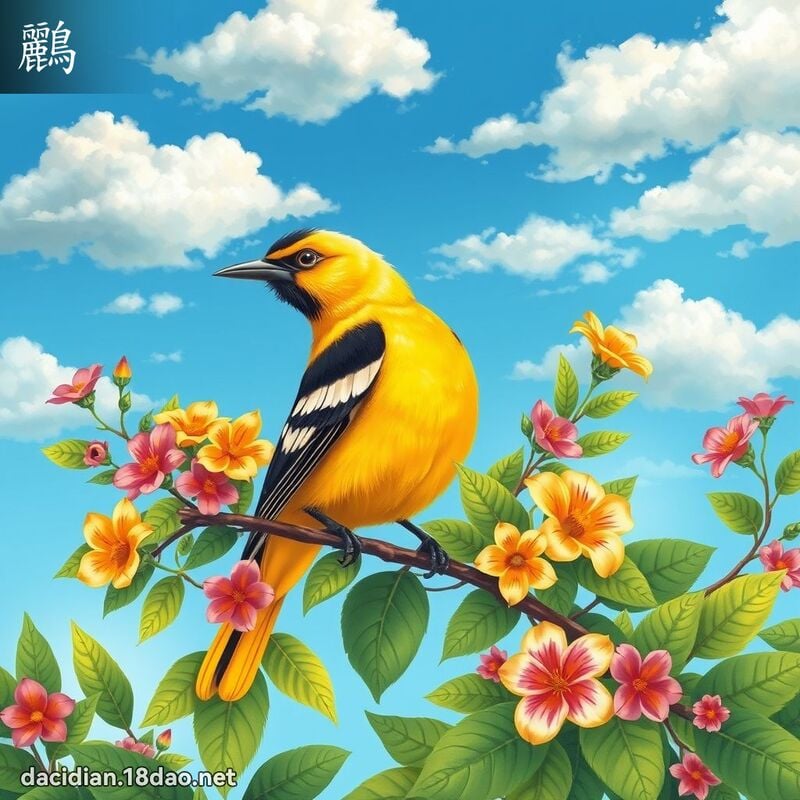 鸝 - 國語大辭典配圖