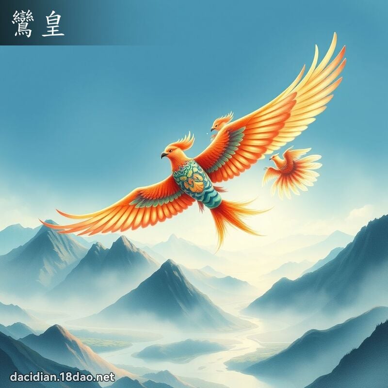 鸞皇 - 國語大辭典配圖