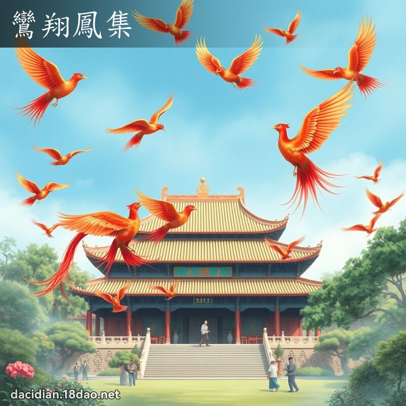 鸞翔鳳集 - 國語大辭典配圖