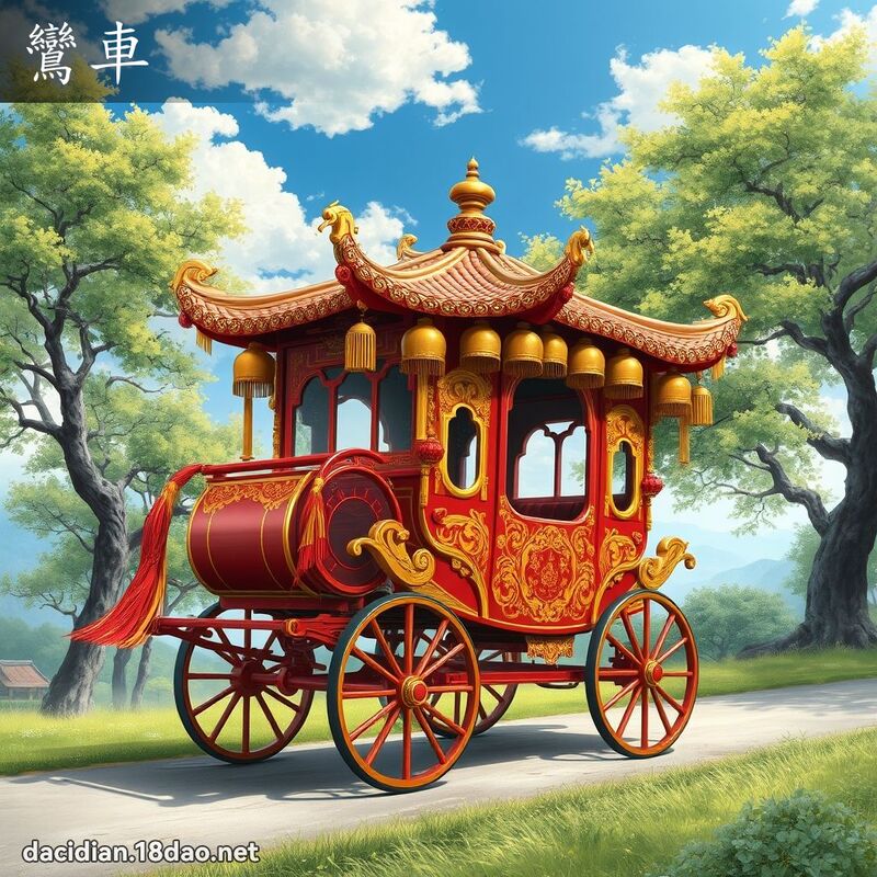 鸞车 - 国语大辞典配图