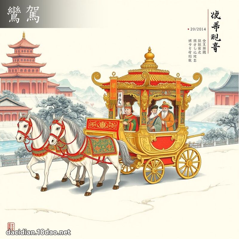 鸞驾 - 国语大辞典配图