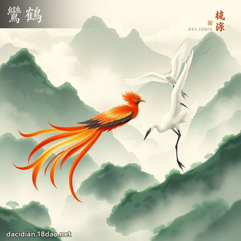 鸞鹤 - 国语大辞典配图