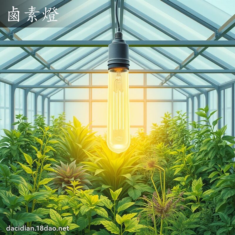 卤素灯 - 国语大辞典配图