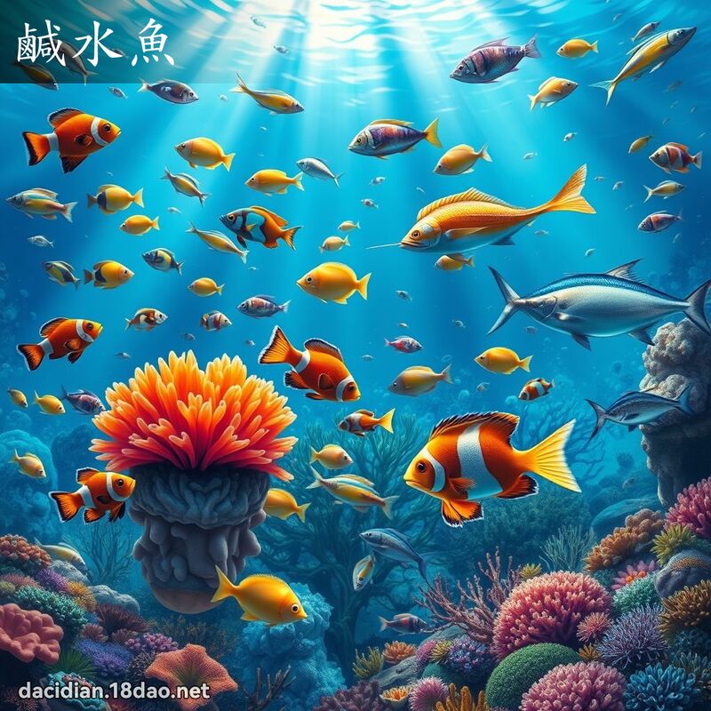咸水鱼 - 国语大辞典配图