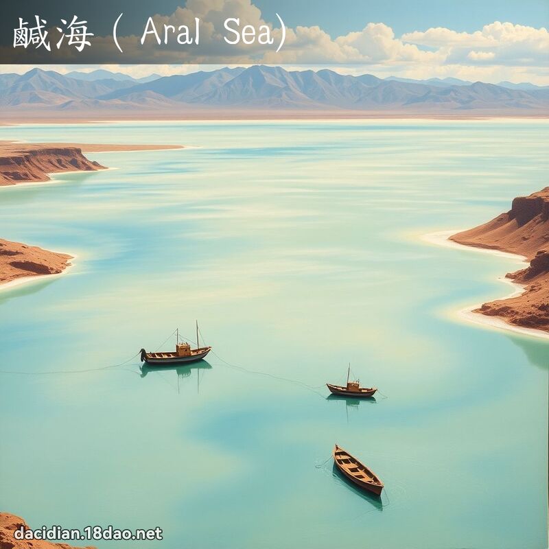 咸海（Aral Sea) - 国语大辞典配图