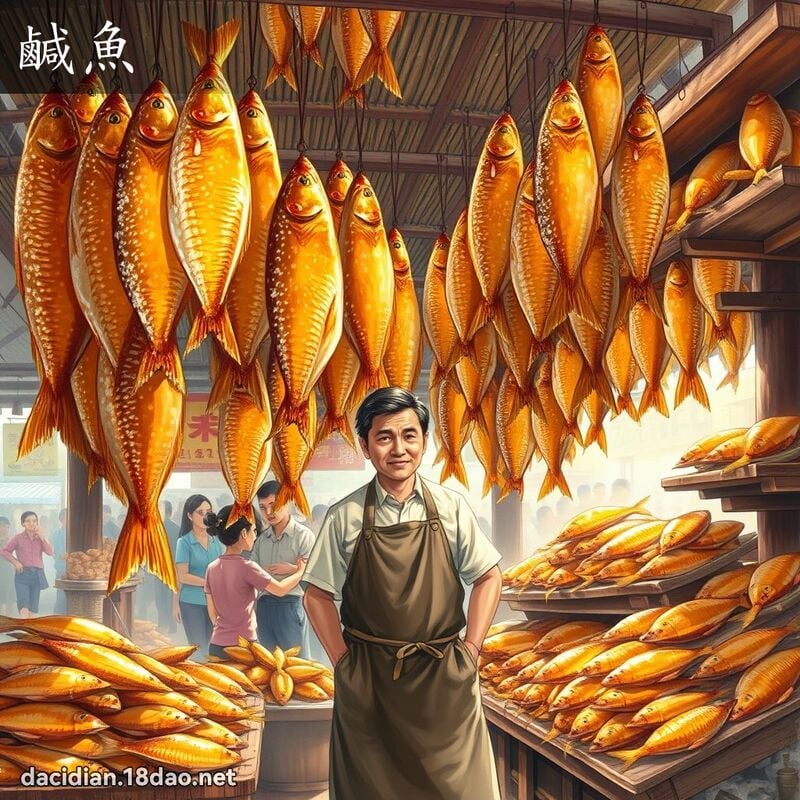 咸鱼 - 国语大辞典配图