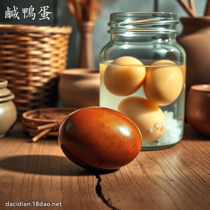 咸鸭蛋 - 国语大辞典配图
