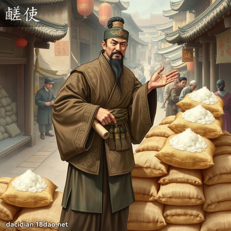 鹺使 - 國語大辭典配圖