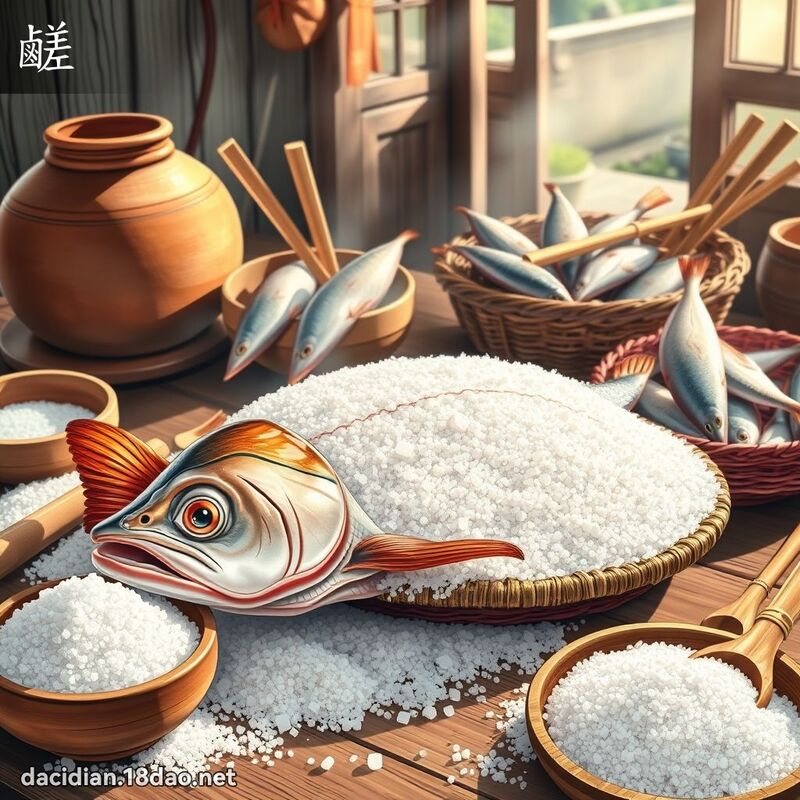 鹺 - 國語大辭典配圖