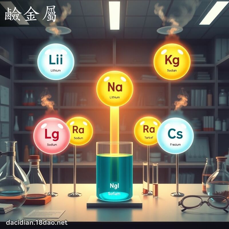 鹼金屬 - 國語大辭典配圖