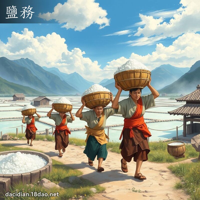 盐务 - 国语大辞典配图