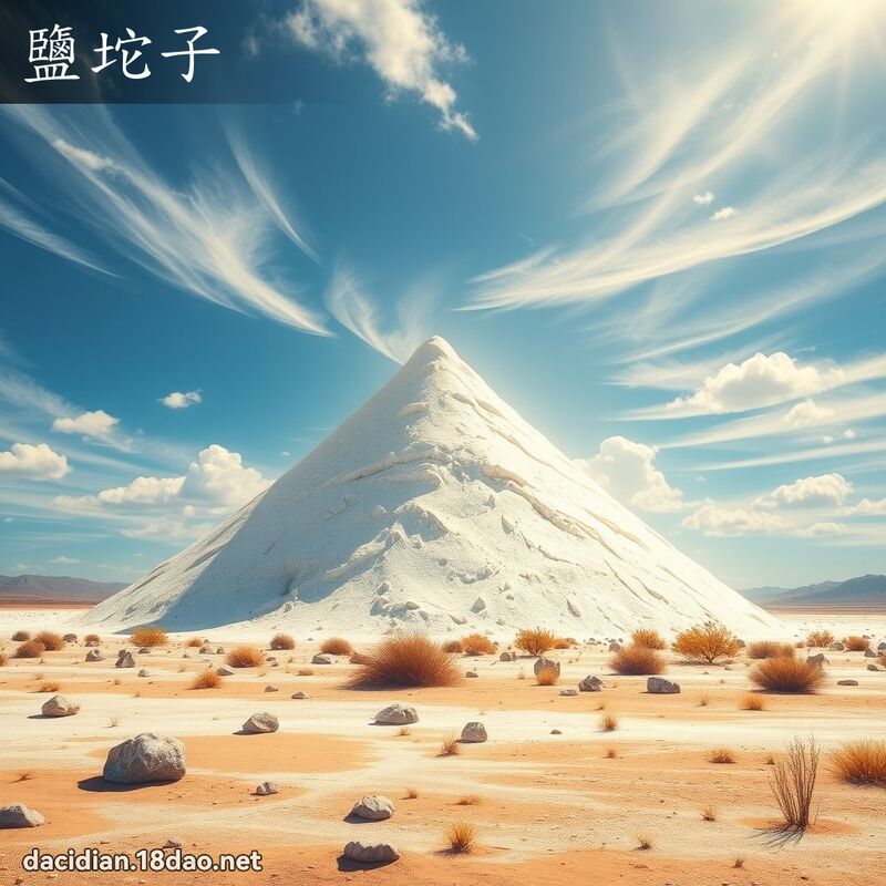 鹽坨子 - 國語大辭典配圖
