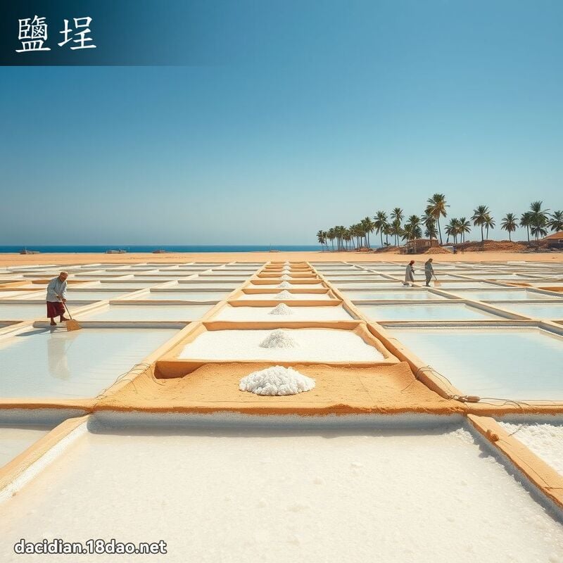 鹽埕 - 國語大辭典配圖
