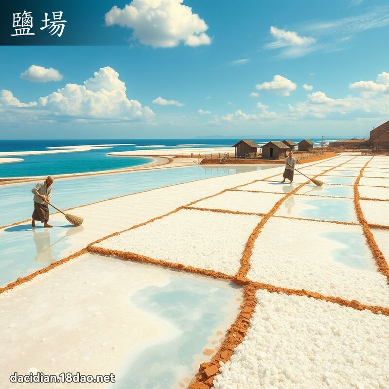 盐场 - 国语大辞典配图