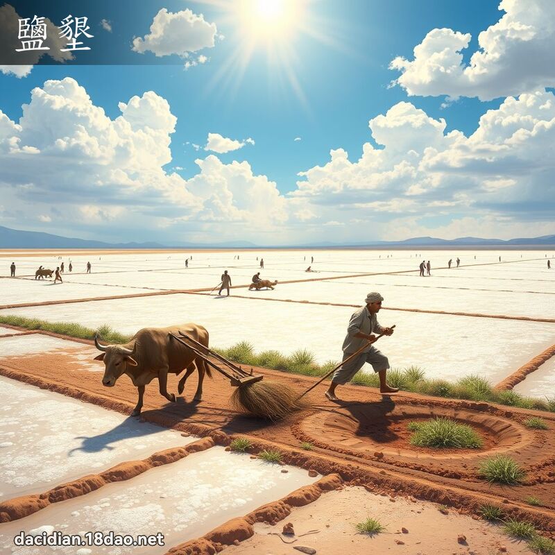 盐垦 - 国语大辞典配图