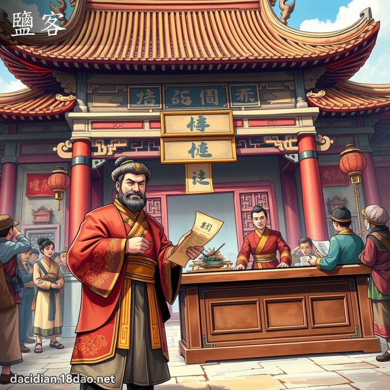 盐客 - 国语大辞典配图