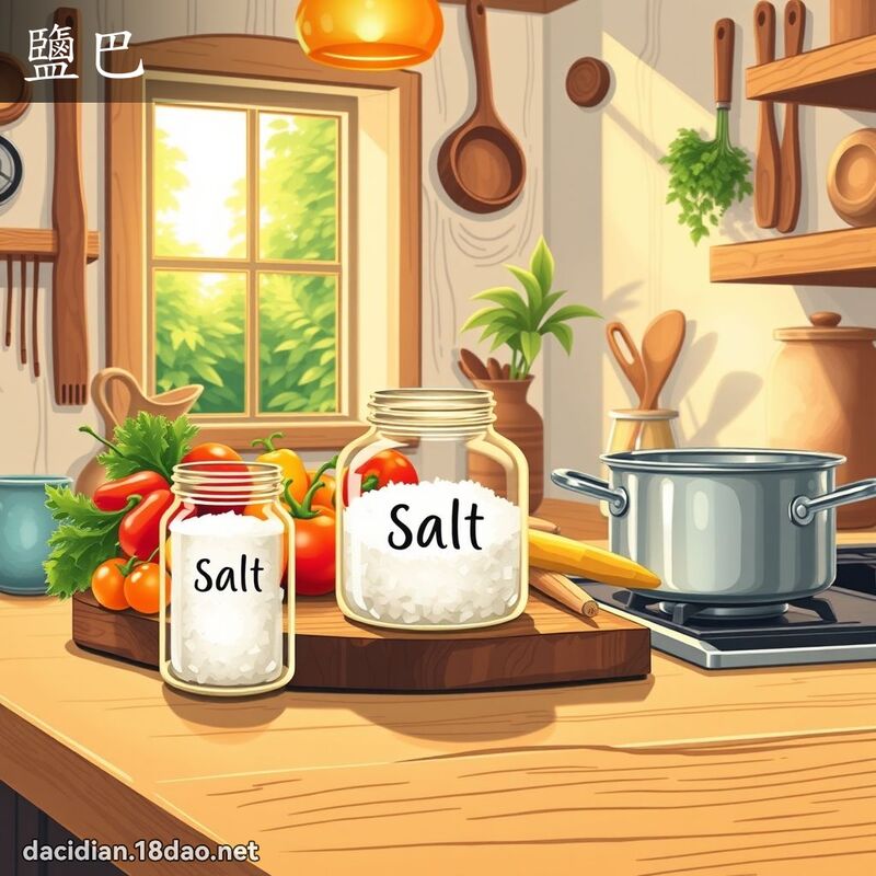 盐巴 - 国语大辞典配图