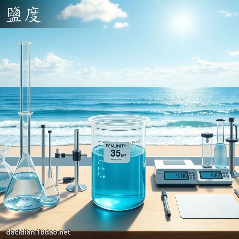 鹽度 - 國語大辭典配圖