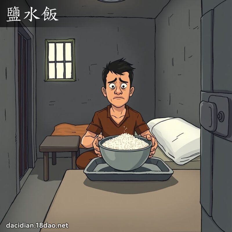 盐水饭 - 国语大辞典配图