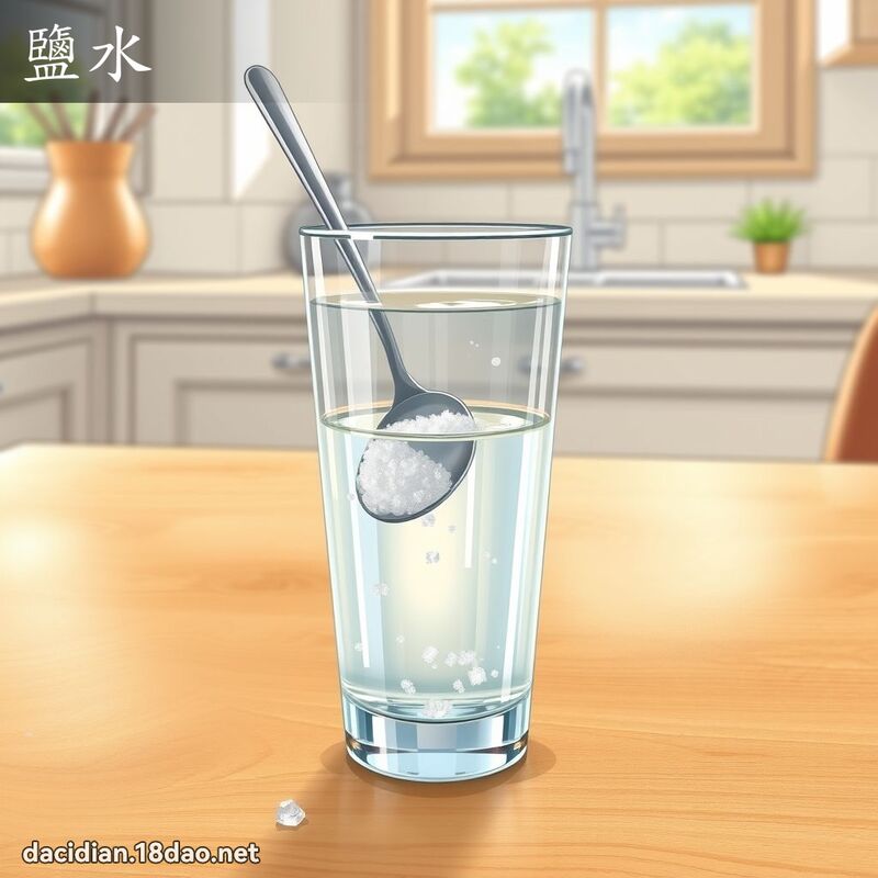 盐水 - 国语大辞典配图