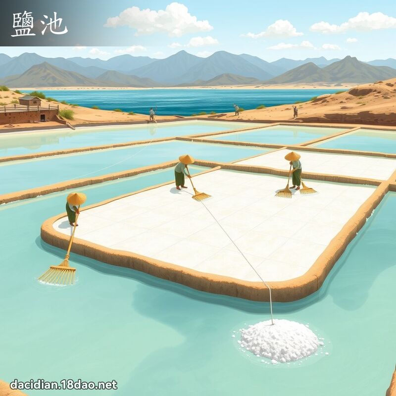盐池 - 国语大辞典配图