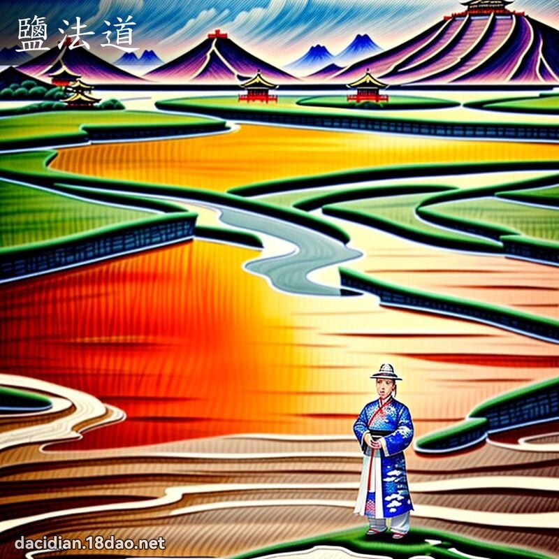 鹽法道 - 國語大辭典配圖