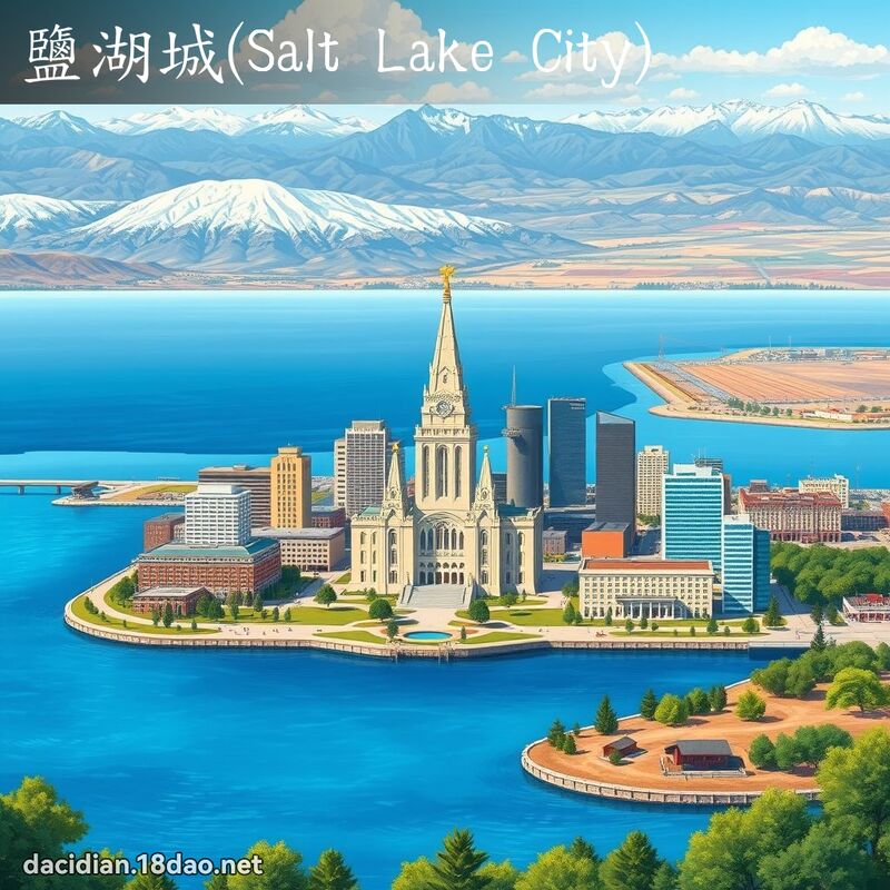 鹽湖城(Salt Lake City) - 國語大辭典配圖