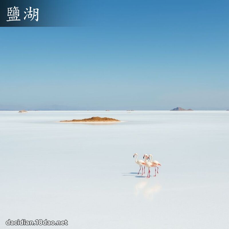 盐湖 - 国语大辞典配图