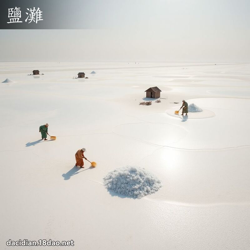 鹽灘 - 國語大辭典配圖