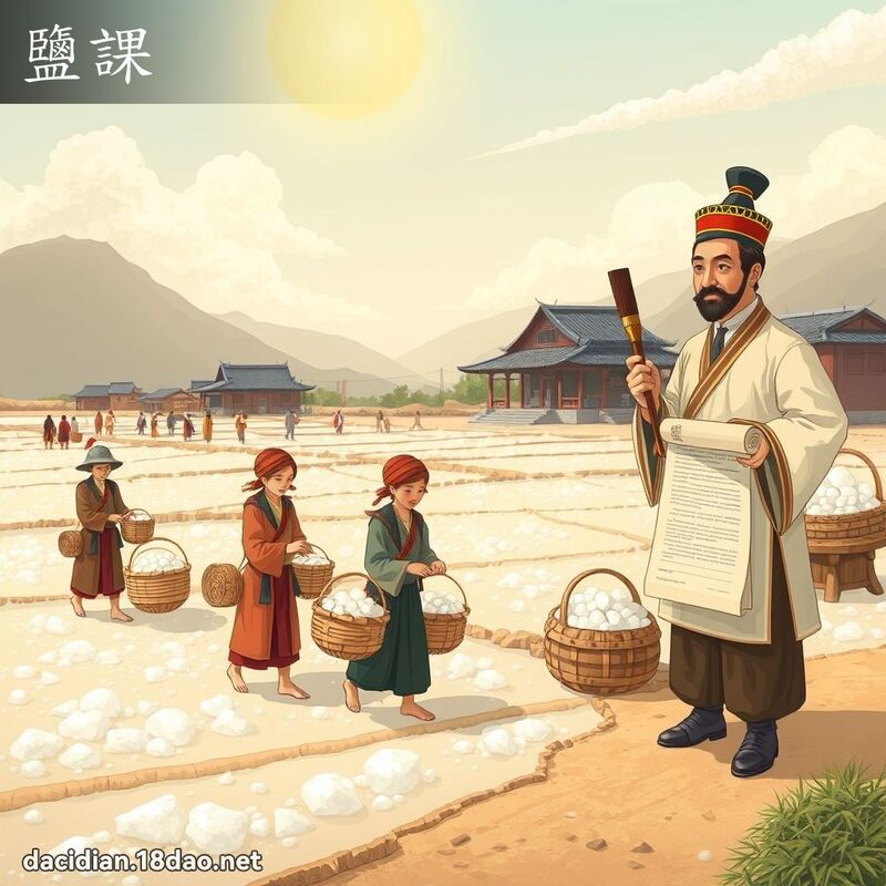 盐课 - 国语大辞典配图
