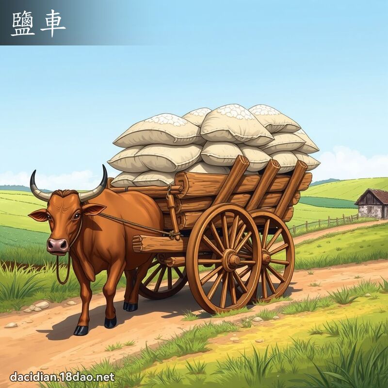 鹽車 - 國語大辭典配圖