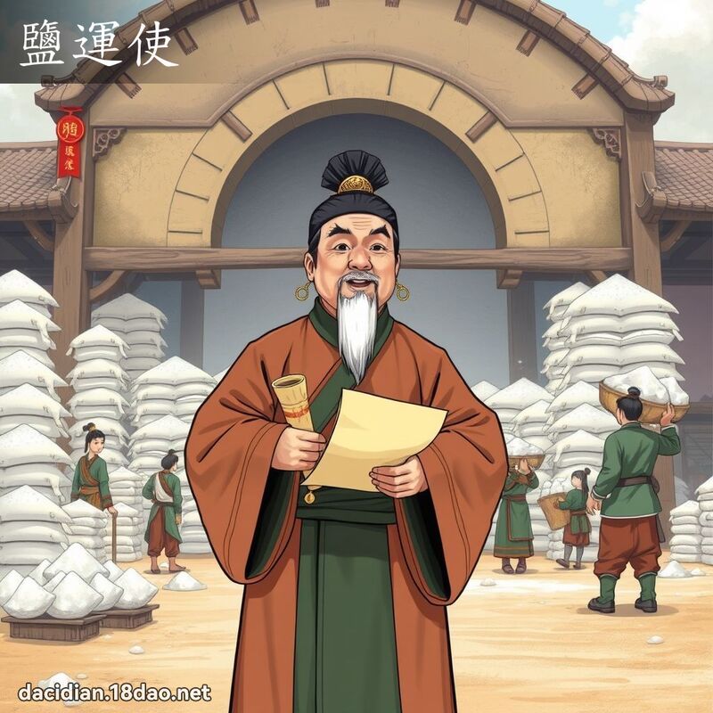 鹽運使 - 國語大辭典配圖